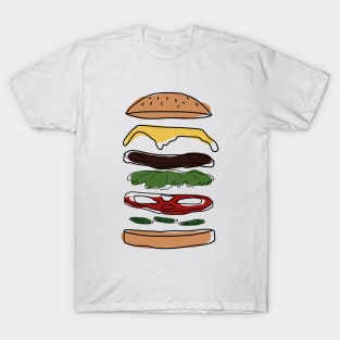 BURGER ANATOMY T-Shirt